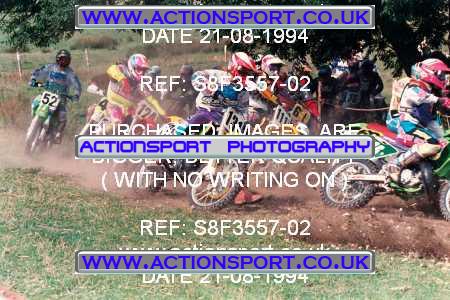 Photo: S8F3557-02 ActionSport Photography 21/08/1994 AMCA Stroud & District MC [250 Qualifiers] - Horsley _4_500Seniors-Experts #9990