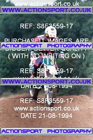 Photo: S8F3559-17 ActionSport Photography 21/08/1994 AMCA Stroud & District MC [250 Qualifiers] - Horsley _5_125Experts #13
