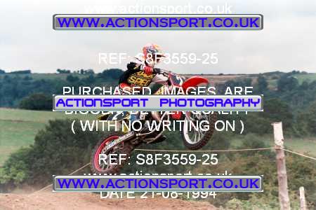 Photo: S8F3559-25 ActionSport Photography 21/08/1994 AMCA Stroud & District MC [250 Qualifiers] - Horsley _5_125Experts #2
