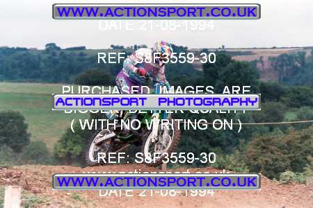 Photo: S8F3559-30 ActionSport Photography 21/08/1994 AMCA Stroud & District MC [250 Qualifiers] - Horsley _5_125Experts #14