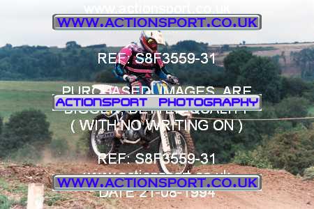 Photo: S8F3559-31 ActionSport Photography 21/08/1994 AMCA Stroud & District MC [250 Qualifiers] - Horsley _5_125Experts #13
