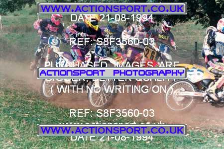 Photo: S8F3560-03 ActionSport Photography 21/08/1994 AMCA Stroud & District MC [250 Qualifiers] - Horsley _6_125Seniors #9