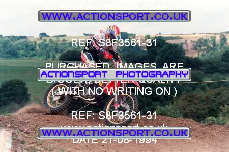 Photo: S8F3561-31 ActionSport Photography 21/08/1994 AMCA Stroud & District MC [250 Qualifiers] - Horsley _7_250Qualifiers #14
