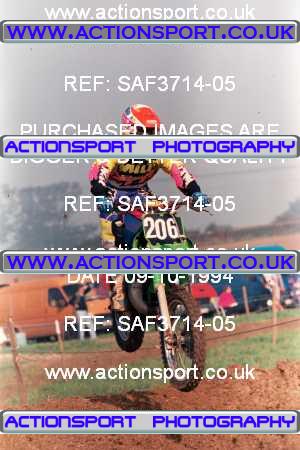 Photo: SAF3714-05 ActionSport Photography 09/10/1994 AMCA Uley MXC - Gossington  _2_125-500Juniors #206