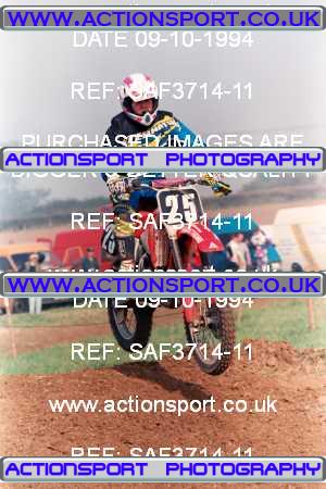 Photo: SAF3714-11 ActionSport Photography 09/10/1994 AMCA Uley MXC - Gossington  _2_125-500Juniors #25