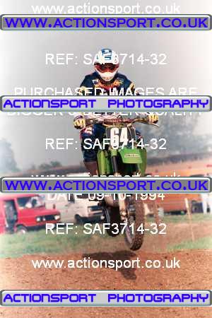Photo: SAF3714-32 ActionSport Photography 09/10/1994 AMCA Uley MXC - Gossington  _2_125-500Juniors #64