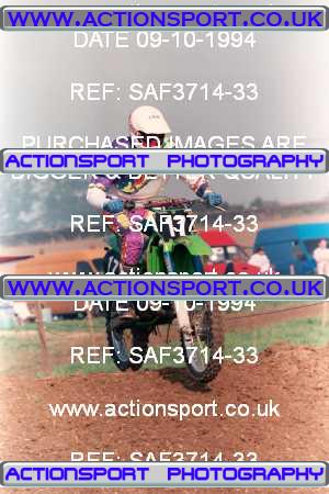 Photo: SAF3714-33 ActionSport Photography 09/10/1994 AMCA Uley MXC - Gossington  _2_125-500Juniors #17