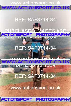 Photo: SAF3714-34 ActionSport Photography 09/10/1994 AMCA Uley MXC - Gossington  _2_125-500Juniors #1