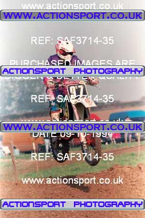 Photo: SAF3714-35 ActionSport Photography 09/10/1994 AMCA Uley MXC - Gossington  _2_125-500Juniors #97