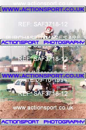 Photo: SAF3718-12 ActionSport Photography 09/10/1994 AMCA Uley MXC - Gossington  _6_250Juniors #11