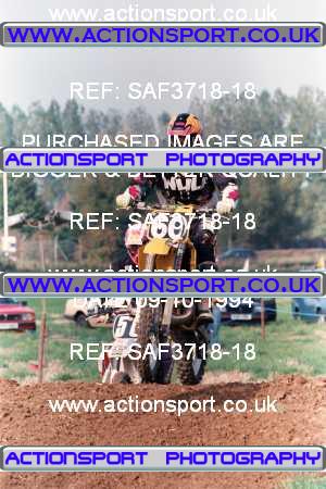 Photo: SAF3718-18 ActionSport Photography 09/10/1994 AMCA Uley MXC - Gossington  _6_250Juniors #60
