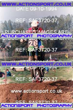Photo: SAF3720-37 ActionSport Photography 09/10/1994 AMCA Uley MXC - Gossington  _2_125-500Juniors #26