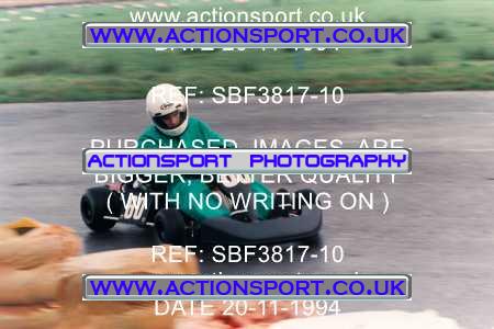 Photo: SBF3817-10 ActionSport Photography 20/11/1994 Pembrey Kart Club - Pembrey _2_100cc #80