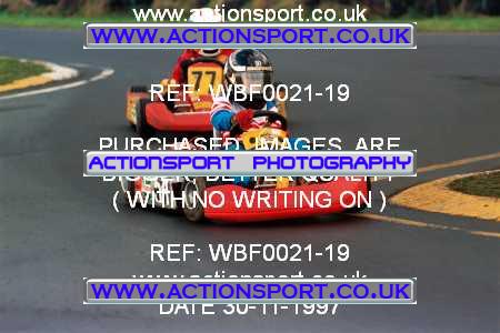Photo: WBF0021-19 ActionSport Photography 30/11/1997 Dunkeswell Kart Club _1_Cadets #54