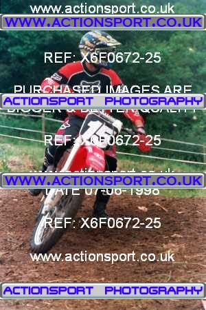 Photo: X6F0672-25 ActionSport Photography 07/06/1998 BSMA Semi Severn Valley SSC - Hawkesbury Upton _1_AMX #15