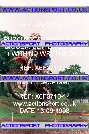 Photo: X6F0710-14 ActionSport Photography 13/06/1998 BSMA National South West Assn - Whiteway Barton _1_AMX #55