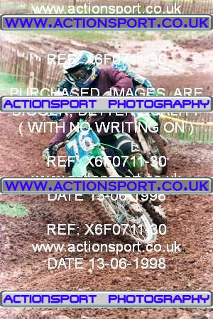 Photo: X6F0711-30 ActionSport Photography 13/06/1998 BSMA National South West Assn - Whiteway Barton _2_Seniors #76
