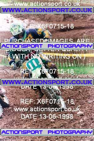 Photo: X6F0715-18 ActionSport Photography 13/06/1998 BSMA National South West Assn - Whiteway Barton _3_100s #11