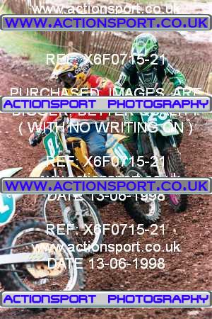 Photo: X6F0715-21 ActionSport Photography 13/06/1998 BSMA National South West Assn - Whiteway Barton _3_100s #84