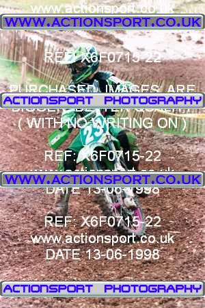 Photo: X6F0715-22 ActionSport Photography 13/06/1998 BSMA National South West Assn - Whiteway Barton _3_100s #23