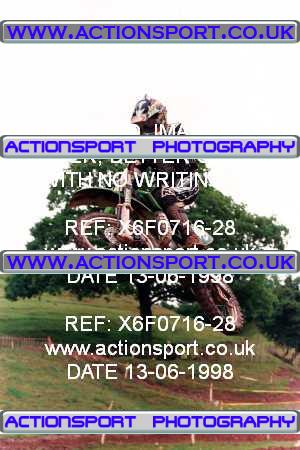 Photo: X6F0716-28 ActionSport Photography 13/06/1998 BSMA National South West Assn - Whiteway Barton _3_100s #46