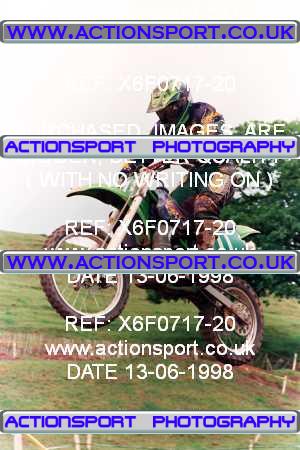 Photo: X6F0717-20 ActionSport Photography 13/06/1998 BSMA National South West Assn - Whiteway Barton _3_100s #11