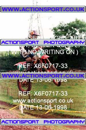 Photo: X6F0717-33 ActionSport Photography 13/06/1998 BSMA National South West Assn - Whiteway Barton _3_100s #9