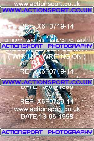 Photo: X6F0719-14 ActionSport Photography 13/06/1998 BSMA National South West Assn - Whiteway Barton _4_80s #31
