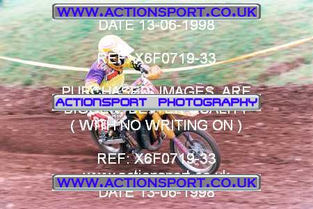 Photo: X6F0719-33 ActionSport Photography 13/06/1998 BSMA National South West Assn - Whiteway Barton _4_80s #88