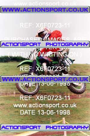 Photo: X6F0723-11 ActionSport Photography 13/06/1998 BSMA National South West Assn - Whiteway Barton _5_60s #40