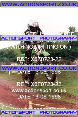 Photo: X6F0723-22 ActionSport Photography 13/06/1998 BSMA National South West Assn - Whiteway Barton _5_60s #60