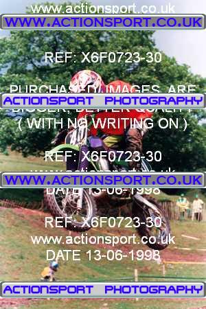 Photo: X6F0723-30 ActionSport Photography 13/06/1998 BSMA National South West Assn - Whiteway Barton _5_60s #40