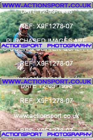 Photo: X9F1278-07 ActionSport Photography 12/09/1998 BSMA Team Event East Kent SSC - Caterham _1_AMX #26