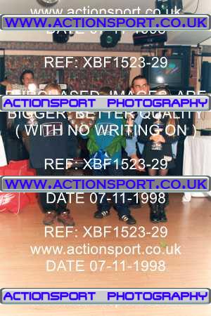 Photo: XBF1523-29 ActionSport Photography 07/11/1998 ACU Norfolk & District MCC Presentation _1_AllPhotos #8