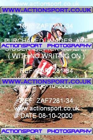 Photo: ZAF7281-34 ActionSport Photography 08/10/2000 AMCA Teignbridge AMCC [Senior Team Race] - Littlehempston  _1_Over35s #14