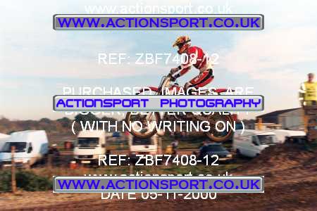 Photo: ZBF7408-12 ActionSport Photography 05/11/2000 AMCA Wigsley MCC _2_125Juniors #100