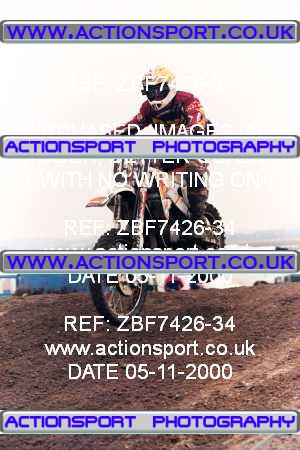 Photo: ZBF7426-34 ActionSport Photography 05/11/2000 AMCA Wigsley MCC _2_125Juniors #195
