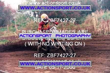 Photo: ZBF7427-27 ActionSport Photography 05/11/2000 AMCA Wigsley MCC _2_125Juniors #195