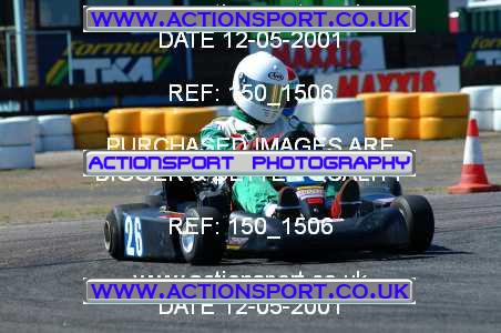 Photo: 150_1506 ActionSport Photography 12,13/05/2001 Hunts Kart Club - Kimbolton _3_JuniorsSeniors #26