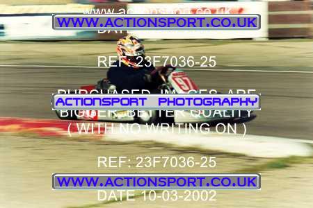 Photo: 23F7036-25 ActionSport Photography 10/03/2002 Hunts Kart Club - Kimbolton _6_SeniorTKM #97