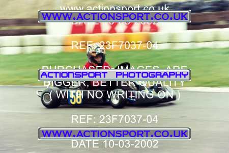 Photo: 23F7037-04 ActionSport Photography 10/03/2002 Hunts Kart Club - Kimbolton _1_JuniorTKM_JuniorRotax #2058