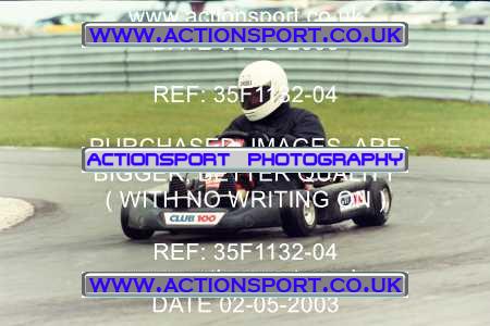 Photo: 35F1132-04 ActionSport Photography 02/05/2003 Club 100 Kart Enduro - Clay Pigeon Raceway _1_AllDrivers #10
