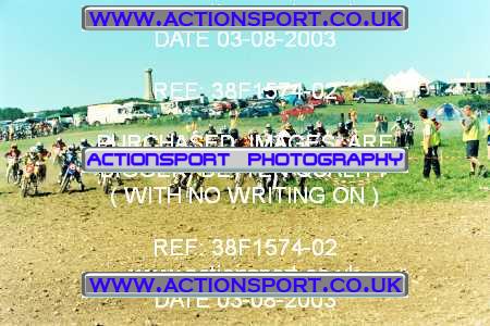 Photo: 38F1574-02 ActionSport Photography 03/08/2003 YMSA Hants & Dorset YMC - Martinstown _2_SmallWheel85s #63