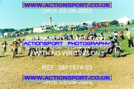 Photo: 38F1574-03 ActionSport Photography 03/08/2003 YMSA Hants & Dorset YMC - Martinstown _2_SmallWheel85s #63