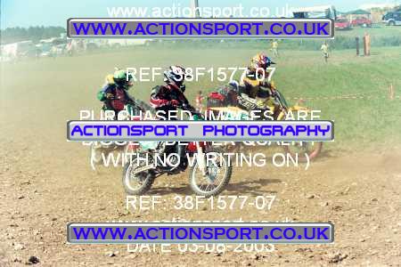Photo: 38F1577-07 ActionSport Photography 03/08/2003 YMSA Hants & Dorset YMC - Martinstown _3_BigWheel85s #24