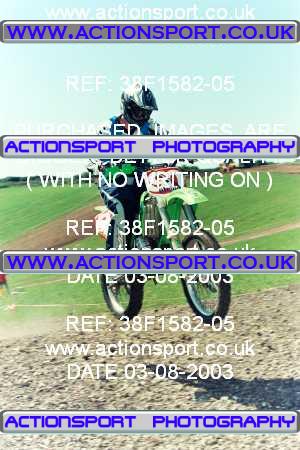 Photo: 38F1582-05 ActionSport Photography 03/08/2003 YMSA Hants & Dorset YMC - Martinstown _5_Novices #90
