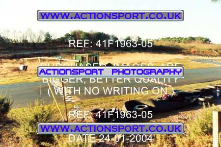 Photo: 41F1963-05 ActionSport Photography 24/01/2004 Camberley Kart Club - Blackbushe  _0_Track #1