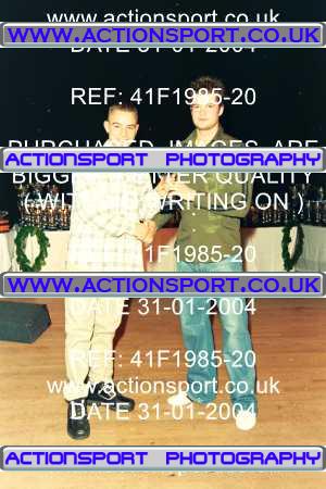 Photo: 41F1985-20 ActionSport Photography 31/01/2004 YMSA Poole & Parkstone MC Presentation _1_AllPhotos #3