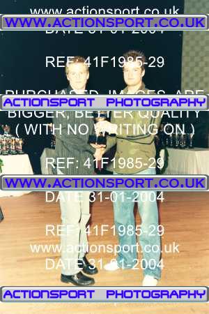 Photo: 41F1985-29 ActionSport Photography 31/01/2004 YMSA Poole & Parkstone MC Presentation _1_AllPhotos #3