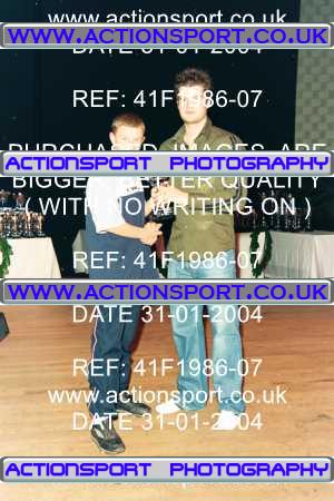Photo: 41F1986-07 ActionSport Photography 31/01/2004 YMSA Poole & Parkstone MC Presentation _1_AllPhotos #4